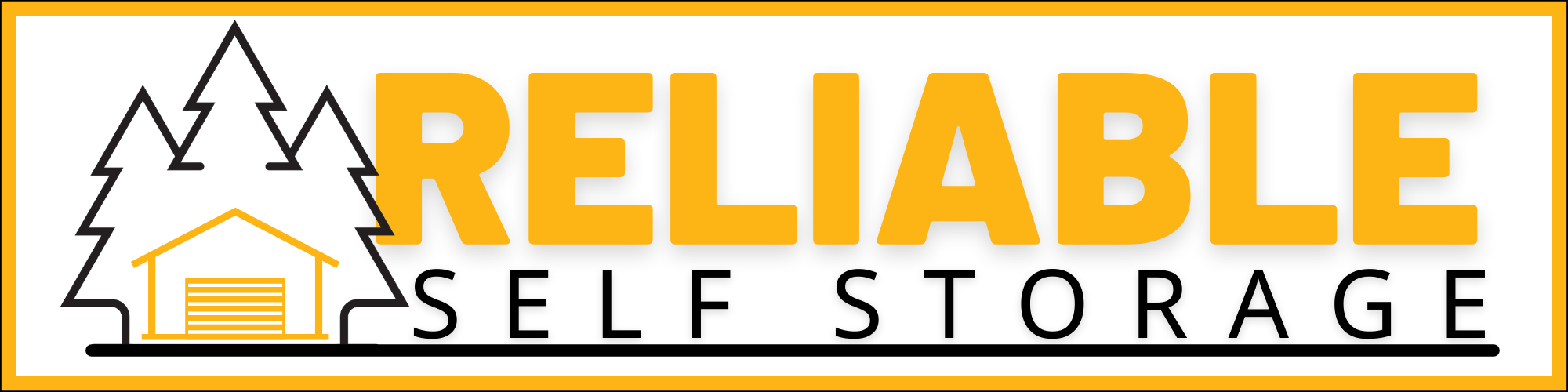 reliable self storage logo